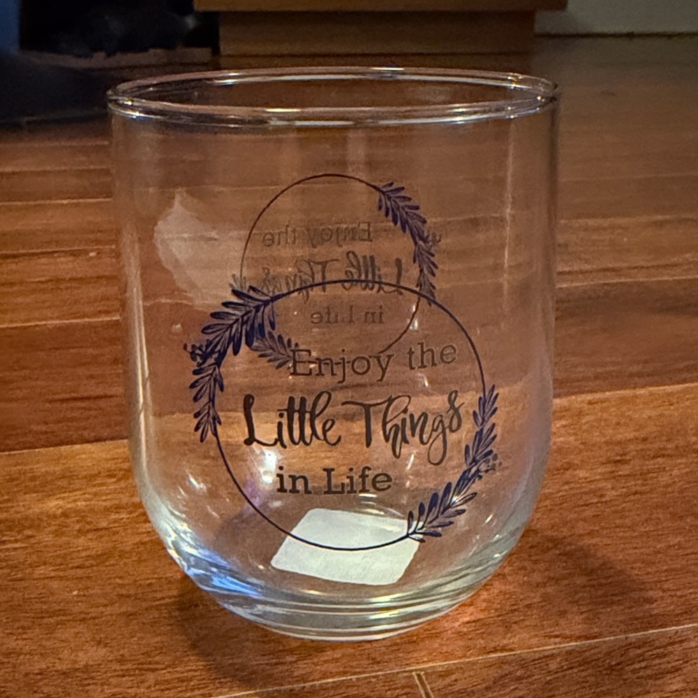 Stemless Wine Glass